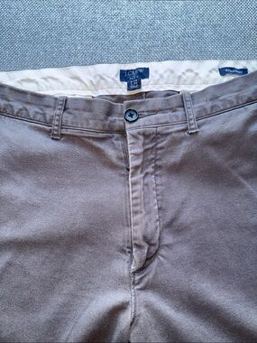 J. Crew Straight Fit Brown Khaki Pants